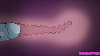 Bender fucks Leela very hard and puts her inside him ( Futurama ) cartoon porn