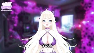 Resident Evil Ashley takes care of Leon’s monster dick | Horny Vtuber React