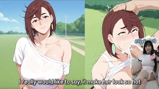 Dan Da Dan Momo Ayase vs Priest Cock | Hentai React!