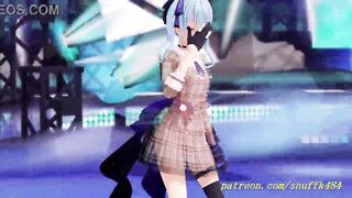 VR180 mmd Suisei Dance 3d hololive Hentai