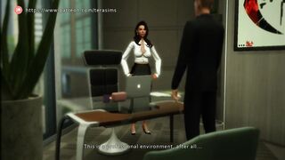 A horny cheating wife who finds a new toy to play with her pussy - The sims 4