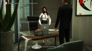 A horny cheating wife who finds a new toy to play with her pussy - The sims 4