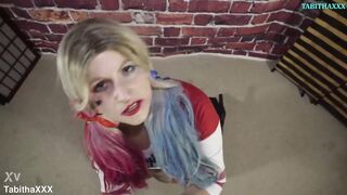 STEP-MOM WANTS TO BE YOUR HARLEY QUINN FANTASY FUCK - 4K - TabithaXXX - JordanROCKSXXX